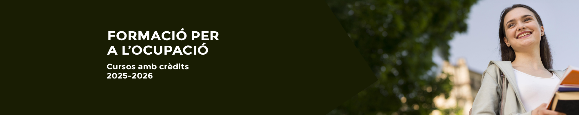 Cursos con créditos de formación para el empleo. 